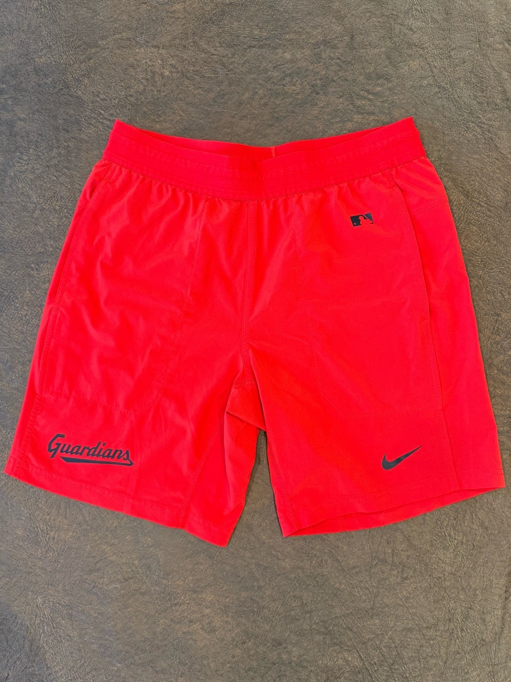Nike Red Dri-FIT Cleveland Guardians Athletic Shorts
